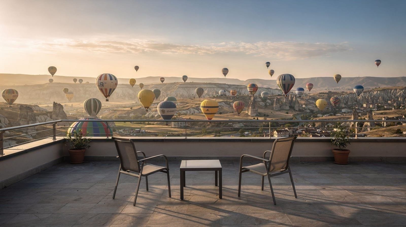 Voler ou regarder les montgolfières depuis le sol