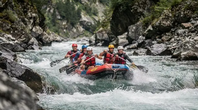 Rafting the Zamantı river