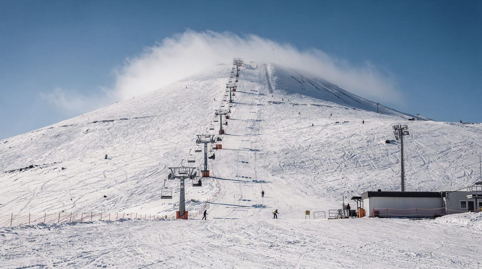 Le ski sur le mont Erciyes